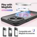 FUNMIKO for iPhone 14 Case Military-Grade Protection & Wireless Charging - Trendy Floral Design for Women Girls, Non-Slip Matte Phone Cover with Shockproof Corners - Blooming Cherry Tree