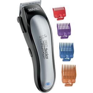 Wahl USA Lithium Ion Pro Series Cordless Animal Clippers  Rechargeable, Heavy-Duty, Electric Dog & Cat Grooming Kit for Small & Large Breeds with Thick to Heavy Coats  Model 9766