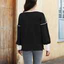 ETCYY Women's Sweaters Fall Fashion 2026 Fall Clothes Teacher Outfits Long Sleeve V Neck Knit Pullover Oversized Sweater Tops (Small,Black)