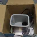 Electric Cheese Grater for Block Cheese - 3 in 1 Rotary Cheese Grater Electric Rotary Grater Salad Shooter Electric Slicer for Cheeses, Fruits, Vegetables and Nuts (Green,L)