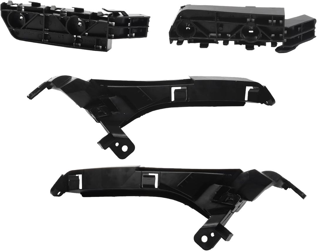 Dasbecan 4Pcs Headlight Mounting & Front Bumper Bracket Kit Compatible with 2007-2011 Honda CRV Replace# 71140-SXS-A00, 71193-SWA-003, 71190-SXS-A00, 71198-SWA-003