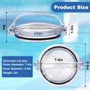 SPX1500D2A Strainer Cover Pump Lid, with O-Ring, Pump Lid Compatible with H-ayward, Fits for Power Flo SP1500, SP1580, SP1700 Series Pumps