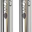 Monteverde Capless Gel Black Refill to Fit Montblanc Ballpoint Pens, Fine Point, 2 per Pack (M422BK)