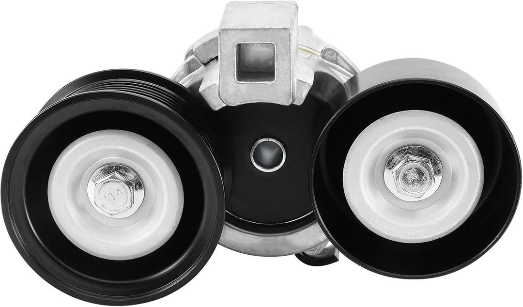 AULINK 38191 Belt Tensioner Assembly with Pulley (7.3L V8) For Ford E-350 E-450 E-550 Econoline Super Duty Excursion 1998-2003,F-250 F-350 F-450 F-550 Super Duty 1999-2003,BT-50 F8UZ6B209CA