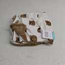 Hudson Baby Unisex Baby Plush Blanket with Furry Binding and Back, Brown Bear, One Size