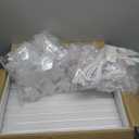 Hexagon Garage Light: Upgraded 10-100% Dimmable LED Garage Hexagon Lights, 48 Packs LED Light, 52800LM Super Bright Hexagon Lights for Garage Gym Basement Hair Salon (White)