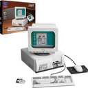 BRICKKK Computer Building Set for Adults: Construction Building Kit for Adults, Collectible Retro Computer Display Model Building Blocks, Creative Hobbies Unique Gift Idea