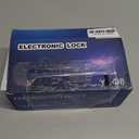 Fingerprint Door Knob, FITNATE Smart Fingerprint Lock with Tuya App Control,255 Users,Password Management, Anti-Slip Handle Door Knob for Bedroom,Home,Hotel,Office (Black)