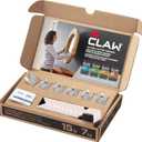 3M CLAW(TM) 15 lb. Drywall Picture Hanger With Spot Marker, Heavyweight Hanging Solution for Room Decor and Office Space Decor, Including Mirrors or Large Art  6 Pack