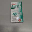 Pentel Sunburst Metallic Gel Pen, 0.8mm Tip Writes 0.4mm Line, Green/Transparent Barrel Green Ink, Box of 12 (K908-MD)