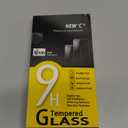 NEW'C 3 Pack Designed for iPhone 14,iPhone 13,iPhone 13 Pro Screen Protector (6.1 inches),Tempered Glass with easy installation tool included,Case Friendly Ultra Resistant