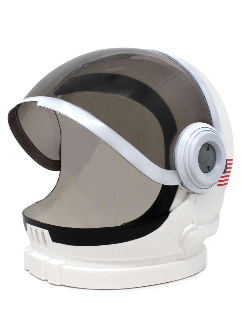 Spooktacular Creations Astronaut Helmet for Kids with Movable Visor Pretend Role Play Accessory Toy Set Halloween Costumes