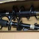 Front Complete Struts & Coil Spring Assembly Compatible for Nissan for Rogue 2012-2013 for Nissan for Rogue Select 2014-2015 2.5L AWD, Set of 2 Shocks & Struts Replace 272898 272609