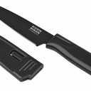 COLORI Straight Paring Knife, Black (4")