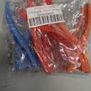 2 x 6 Pcs Crawfish Peeler, Sturdy and Practical Crayfish Shelling Device, Convenient and Smart Seafood Sheller Tool for Families and Restaurants (6, Blue/Orange/Red)