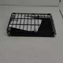 BestPet | Dog Crate | 18" | Black | Foldable Metal Kennel with Single Doors, Secure Slide-Bolt Latches, Leakproof Tray | Portable Dog Cage for Small Breeds | for Travel, Indoor & Outdoor Use