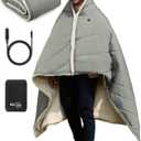 Heated Blanket Throw Battery Operated, 12V Portable Electric Heated Shawl with 3 Heating Modes,Heating Outdoor Camping Blanket for Traveling,Picnics,Car