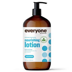 Everyone 2-in-1 Lotion for Hands/Body, 32 ounce (Pack of 1) Unscented made for Men and Women