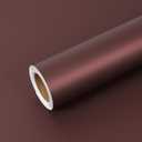 VEELIKE Thick Burgundy Peel and Stick Wallpaper Vintage Burgundy Contact Paper for Cabinets Shelf Liners Accent Walls 15.7''x354'' Self Adhesive Vinyl Dark Red Wallpaper for Bedroom Living Room Decor