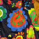 ATAMET 60s 70s Outfits for Women Hippie Costume Disco Dress,Halloween Party Dress Set XL