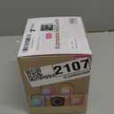 Mini Karaoke Machine, Portable Bluetooth Karaoke Speaker with 2 Wireless Microphones and Party Lights for Kids and Adults, Birthday Gifts for Girls Boys Family Home Party (Black 2 Mics)