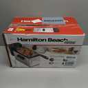 Hamilton Beach 35032 Professional Style Electric Deep Fryer, Frying Basket with Hooks, 1500 Watts, 3 Liters, Stainless Steel