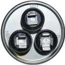 Genteq c3455r GE Round Capacitor 45 5 uf MFD, 97F9895, Z97F995, 97F9895BZ3, 27L880, 370V