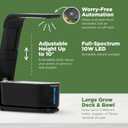 AeroGarden Sprout - Indoor Garden with LED Grow Light, Black