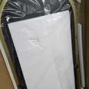 Arched Full Length Mirror, 56"x15" Standing Body Mirror for Wall, Gold
