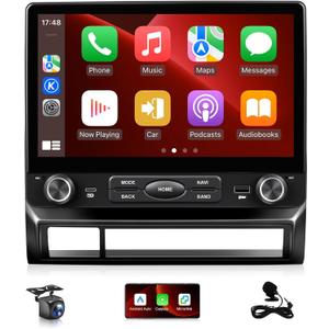 XGU 4G+64G Android 13 Car Stereo for Toyota Tacoma 2005 to 2015 Radio Wireless Carplay Android Auto, 10.2" IPS Touch Screen for Tacoma Head Unit 5G WiFi/GPS Navi/FM RDS/EQ/DSP HiFi Audio/Camera/MIC