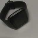 Fitbit Versa Smart Watch, Black/Black Aluminium, One Size (S & L Bands Included)