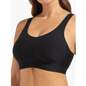 SHAPERMINT Bras for Women - Bras for Women no Underwire, Bralettes for Women Plus Size, Wireless Push up Bra
Color: Black, Size: Large