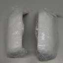 Side Mirror Covers Compatible with Ford Super Duty 2017-2022 F250 F350 LH & RH Door Top Half Tow mirror caps, Replacement for 2017-2019 F450 F550 (White Style)