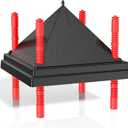 10" x 10" Chick Brooder Heating Plate with Anti Stand Cone, Brooder Heater for Chicks with Adjustable Heights