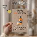 2 x Cool 70th Birthday Gifts for Men Women, Funny 70th Birthday Cards for Him Husband, Unique 70 Year Old Birthday Decorationsfor Mom Dad