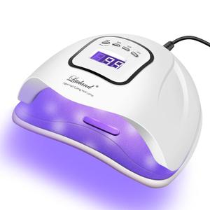 UV Gel Nail Lamp,150W UV Nail Dryer LED Light for Gel Polish-4 Timers Professional Nail Art Accessories,Curing Toe Nails (White) UV Gel Nail Lamp,150W UV Nail Dryer LED Light for Gel Polish-4 Timers Professional Nail Art Accessories,Curing Toe Nails (White)