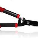 OARA Garden Hedge Shears forTrimming Borders, Boxwood, and Bushes, Hedge Clippers & Shears with Comfort Grip Handles, 21 Inch Carbon Steel Bush Cutter