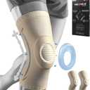NEENCA 2 Pack Knee Braces for Knee Pain, Compression Knee Sleeves with Patella Gel Pad & Side Stabilizers, Knee Support for Meniscus Tear, Arthritis, Joint Pain, ACL, Runner, Workout
