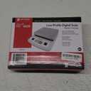 San Jamar SCDG2LP Low-Profile Digital Food/Kitchen Scale, 2lb Capacity