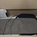 Shiatsu Back Massager with Heat, Massage Chair Pad Seat Cushion for Stress Relief, Deep Tissue Kneading & Roller, 2 Vibration Motors, Back Waist Hip Massager, PU Leather, with 2 Adapters