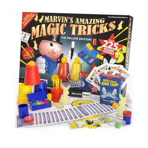 Marvin's Magic - Kids Magic Set - Box of Tricks, Amazing Tricks for Kids - Made Easy Range - Includes Wand, Cards, Much More - Suitable for Ages 6 and Up - 225 Illusions