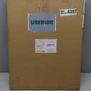 upsimples 17x22 Picture Frame, Display Pictures 12x18 with Mat or 17 x 22 Without, Wall Hanging Poster Frames, Black, 1 Pack