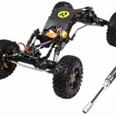RhinoRC YUE ONE V2 Sporty Crawler Car with T70 Servo 40A S12 Outrunner Motor Combo for MOA Competition Crawler RTR 1/10 Off-Road Car