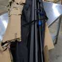 Outdoor Projector Screen with Stand Tripod, Indoor Pull Up Portable Projector Screen, 80 INCH 16:9 Adjustable Projection Screen with Carry Bag for Home Theater Backyard Party Movie Nights