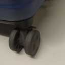 Amazon Basics 21" Hardside Carry-On Luggage, Hardshell Suitcase With Wheels, Expandable For Up to 25% More Space, With Scratch-Resistant Surface, Four Multi-directional Wheels, Navy Blue