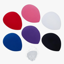 6 Colors Stewardess Fascinator Hat Base with Clips, EVA Cloth Sinamay Base Derby Hat Base for Millinery Magic