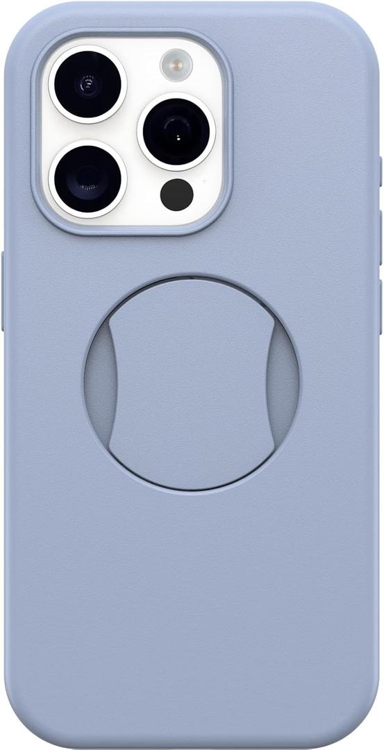 OtterBox iPhone 15 Pro (Only) OtterGrip Symmetry Series Case - You DO Blue, Built-in Grip, Sleek Case, Snaps to MagSafe, Raised Edges Protect Camera & Screen