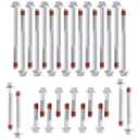 ES72173 Cylinder Head Bolts Set Compatible with Chevy Corvette Silverado GMC Sierra Yukon Cadillac Buick Hummer Pontiac Replaces ES72173