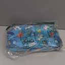 Choco Mocha Snack Bag for Kids Small Cooler Bags Insulated & Freezable Snack Bag For School Toddler Snacks Bag, Car Blue