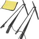 2Pcs Windshield Wiper Arm Right & Left Side.For Kenworth T600(1985) Kenworth T600A（1986-2007) Kenworth T800 Models (1985-2015) Kenworth W900 (1985-2015) OE R23-1035-22,R23-1035-23.